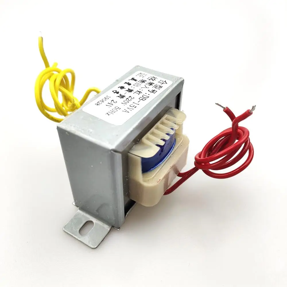 transformateur 220v 24v EI5725 15W 15VA 220 EI5725 15W 15VA 220V to 24V AC 24V transformer 0.625A AC24V power supply transformer