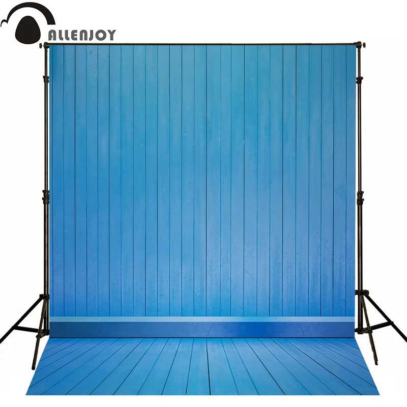 

All Enjoy Professional photography background Elegant wood photography backdropsen blue stitching backdrops for photos