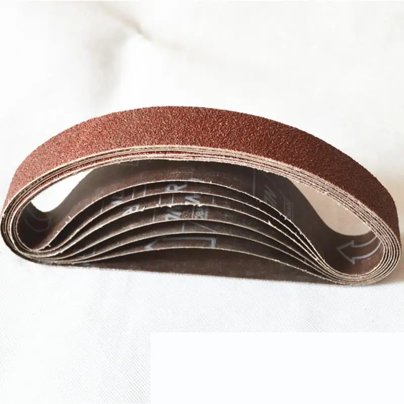 5 pcs 30*533mm Sanding Belts 533*30mm Band Screen With Grit 60 to 600 Soft Cloth For Belt Sander