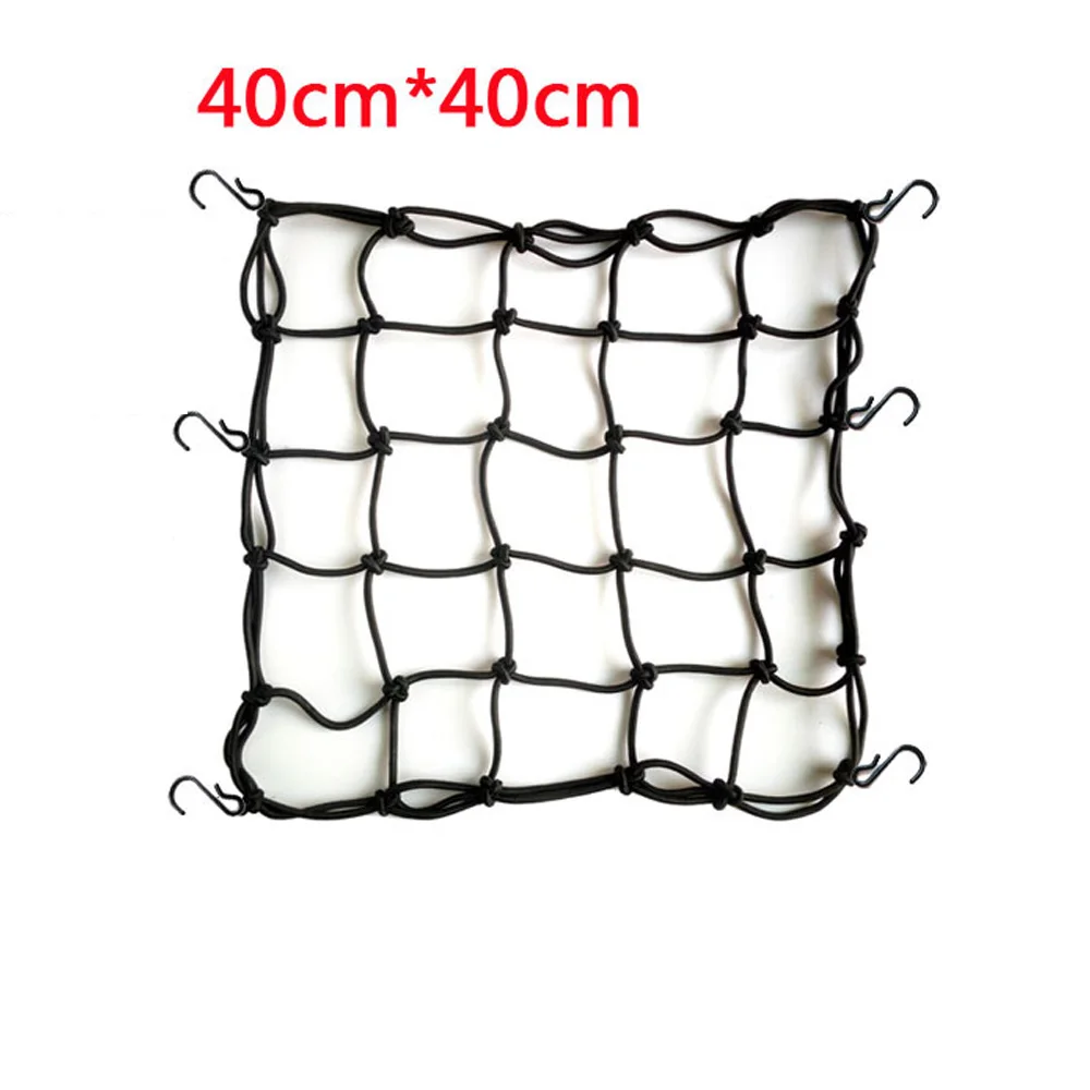 Hot Sale Motorcycle Luggage Net Helmet Mesh Fuel Tank Storage Rubber Band Luggage Compaction Storage Cargo Sorting Net