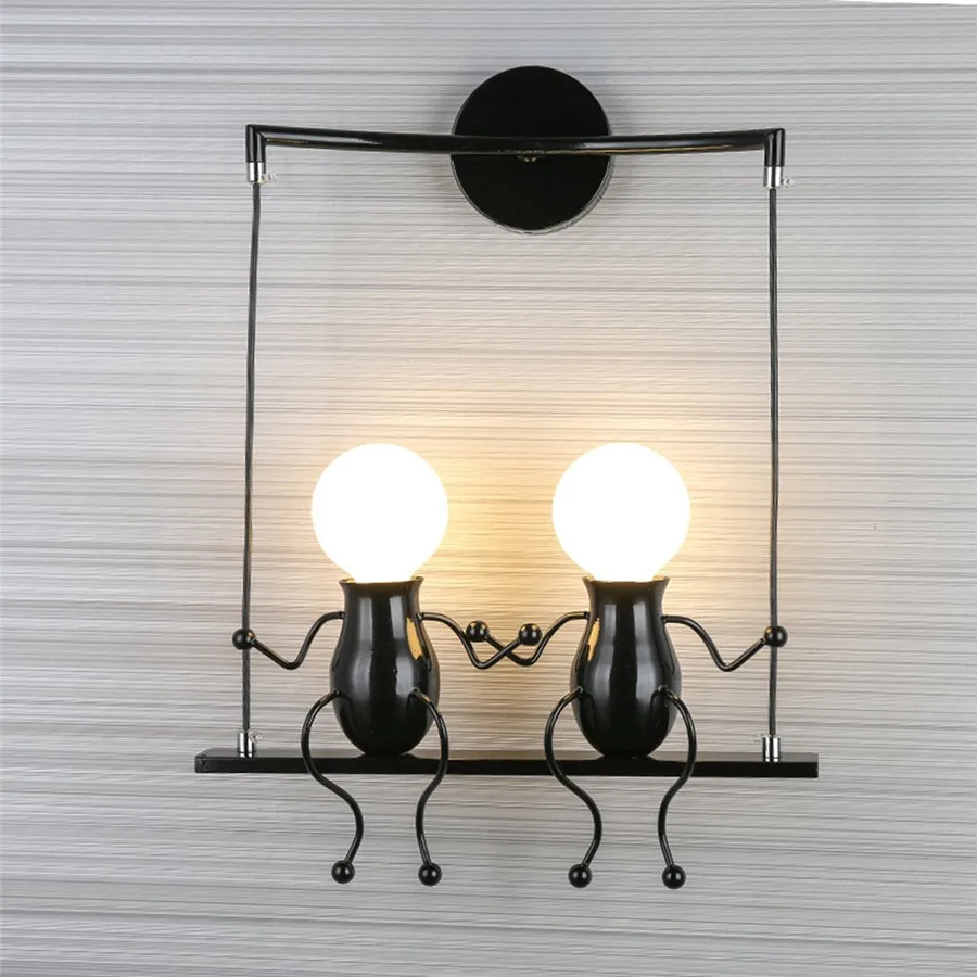 Lámpara De Pared De Estilo Escandinavo, Lámpara De Pared De Madera
