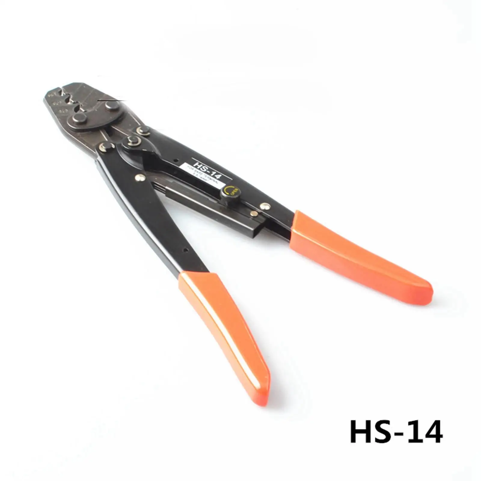 

16-5AWG 1.25-16mm2 Non-insulated Terminals Point Type Ratchet Crimping Plier