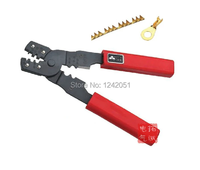 HS-202B Multi-functional Crimping Plier For Crimping Non-insulated Terminals and Cutting Wires