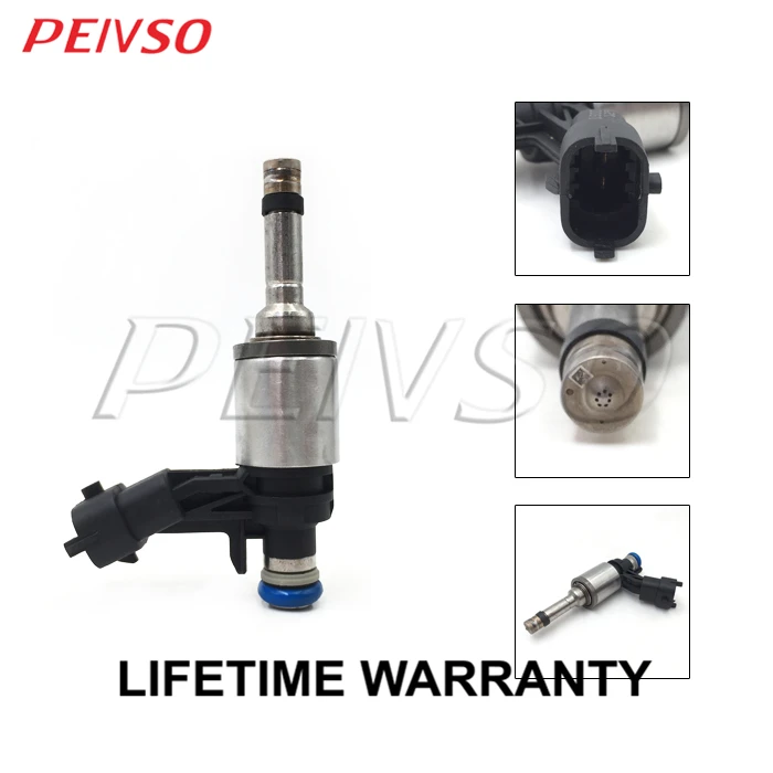 PEIVSO 6pcs 0261500121 FJ1088 AA5Z-9F593-C GDI Fuel Injector For FORD&LINCOLN FLEX / TAURUS / MKS / MKT 3.5L V6 Turbocharged