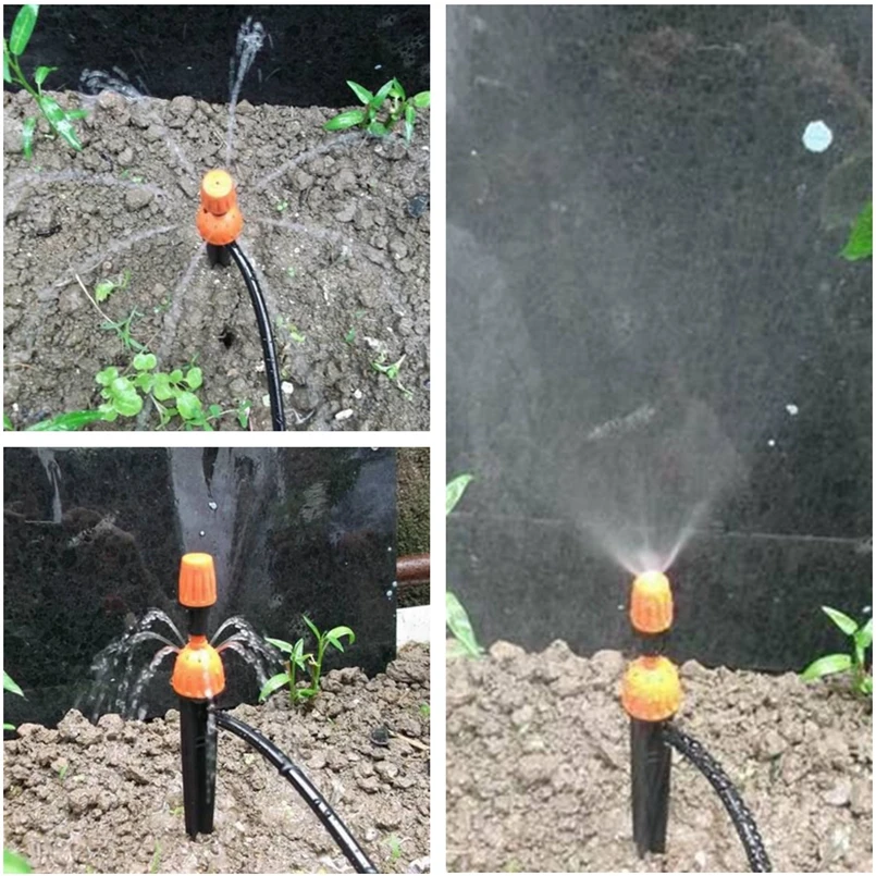 New Multi-function Automatic Watering Kit DIY Home Balcony Flower Garden Irrigation System Different Nozzles Spike Emitters