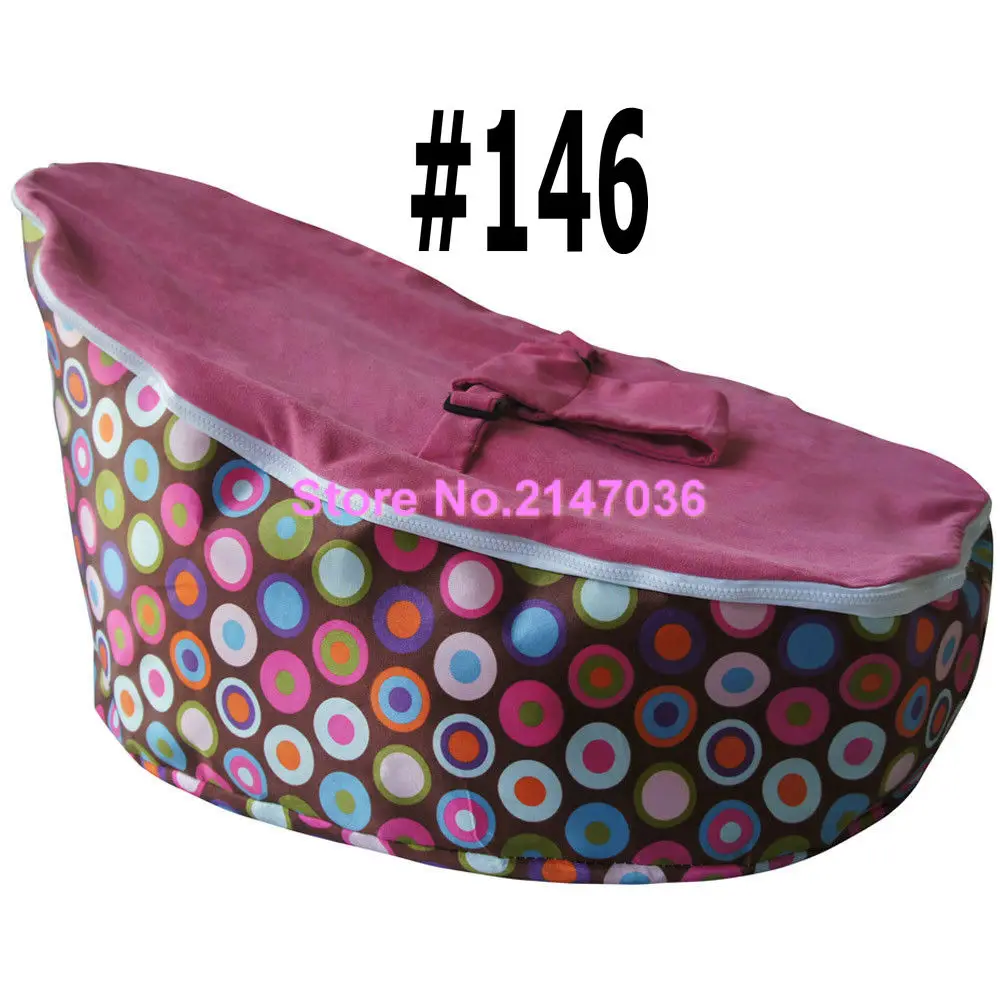 Discojelly pink bubbles balls super comfortable bean bag chair wholesale baby crib bedding set