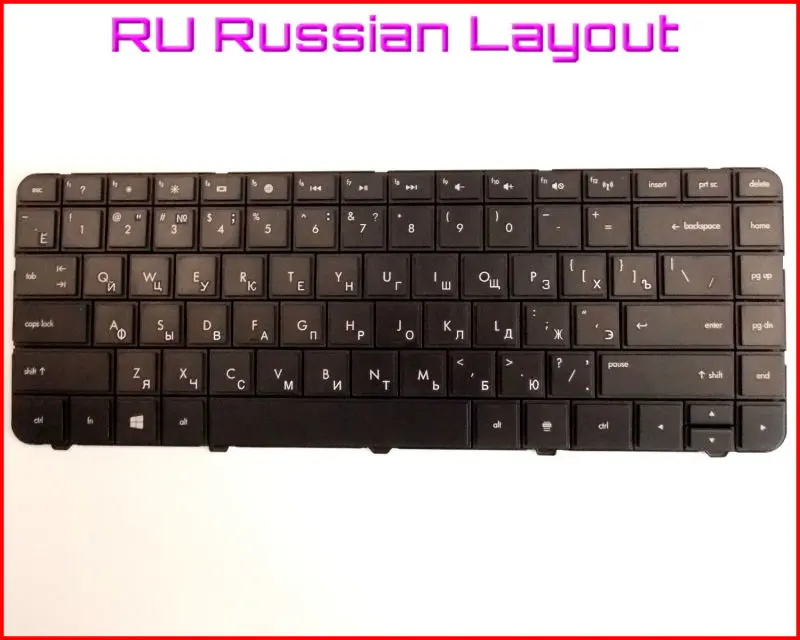 New Keyboard RU Russian Version for HP CQ45-m03TX m01TU m02TU m01TX m05TX m02TX Laptop