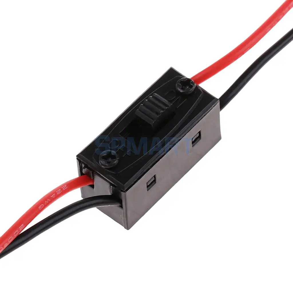 5 in 1 JST Splitter Wire Battery Connector 2 Pin Male Female w ON/OFF Switch
