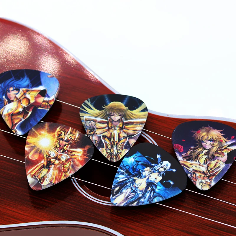 SOACH 10pcs Newest The cartoon Anime style Guitar Picks Thickness 1.0mm guitar pick for uklele Guitar Accessories