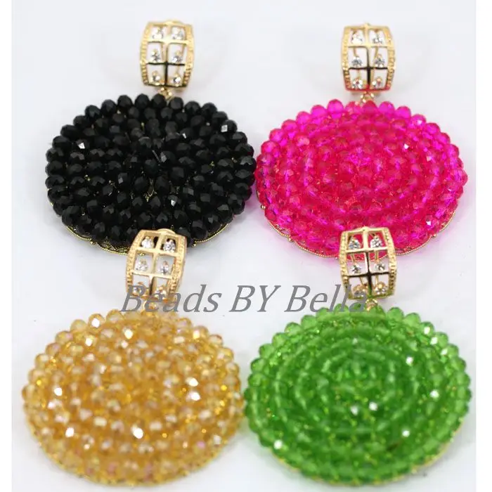 

Новые популярные серьги-капли ручной работы с кристаллами и бисером, полные бусины, серьги-пластины для женщин, ювелирные аксессуары, бесплатная доставка ABD052