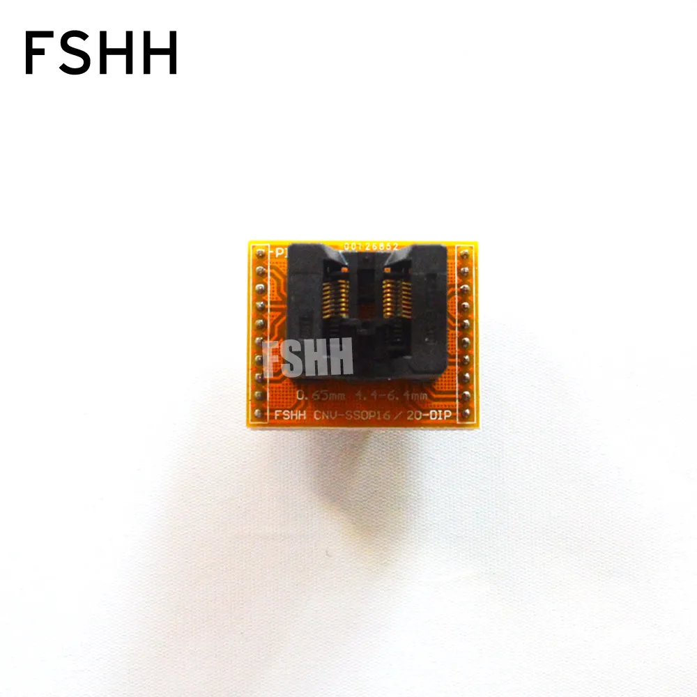 CNV-SSOP16-DIP SSOP16 إلى DIP16 مبرمج محول SSOP16 TSSOP16 IC اختبار المقبس الملعب = 0.65 مللي متر العرض = 4.4 مللي متر/6.4 مللي متر
