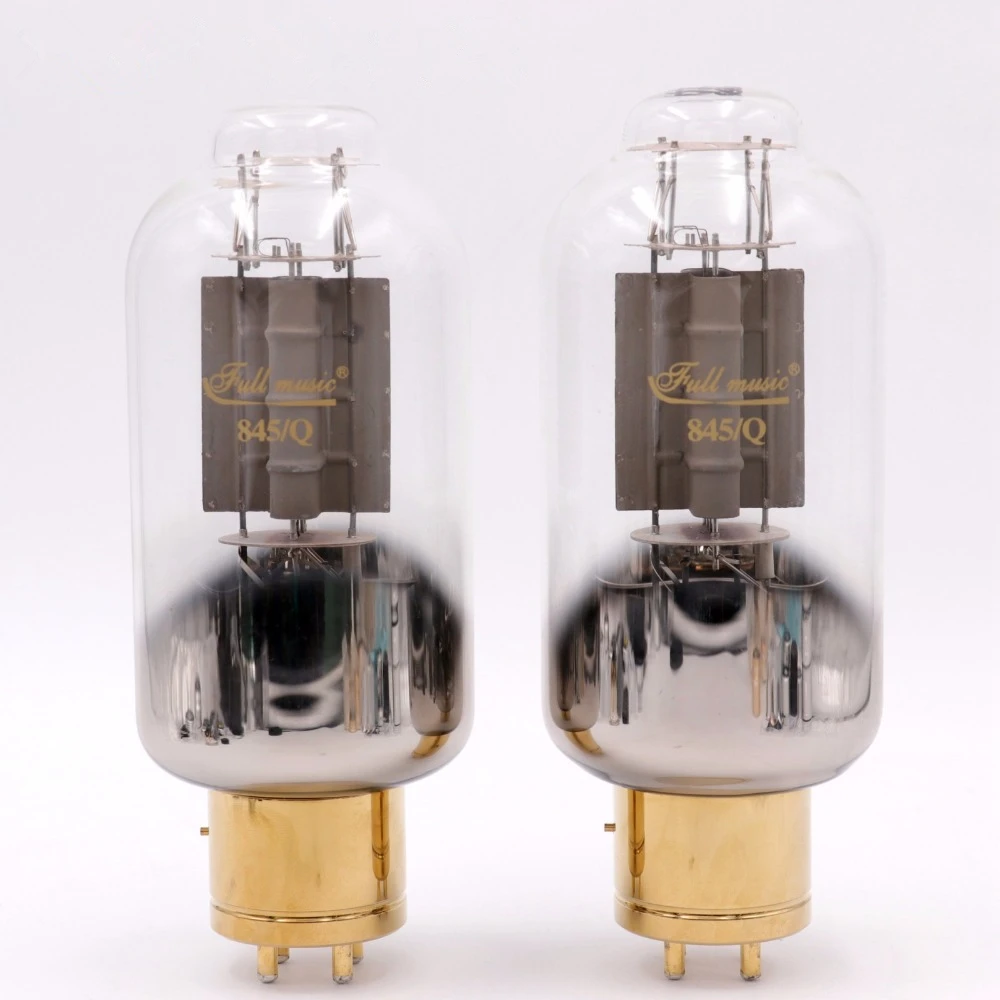 T-057 Fullmusic Premium 845/Q Vacuum Tube Unique Carbon Plate Upgrade Replace 845 845b Tubes Factory Matched Pair