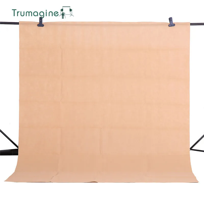 1.6X2M/5.2*6.5ft Khaki Shooting Screen Photo Photography Studio Backdrops ChromaKey Background For Studio Photo Non Woven