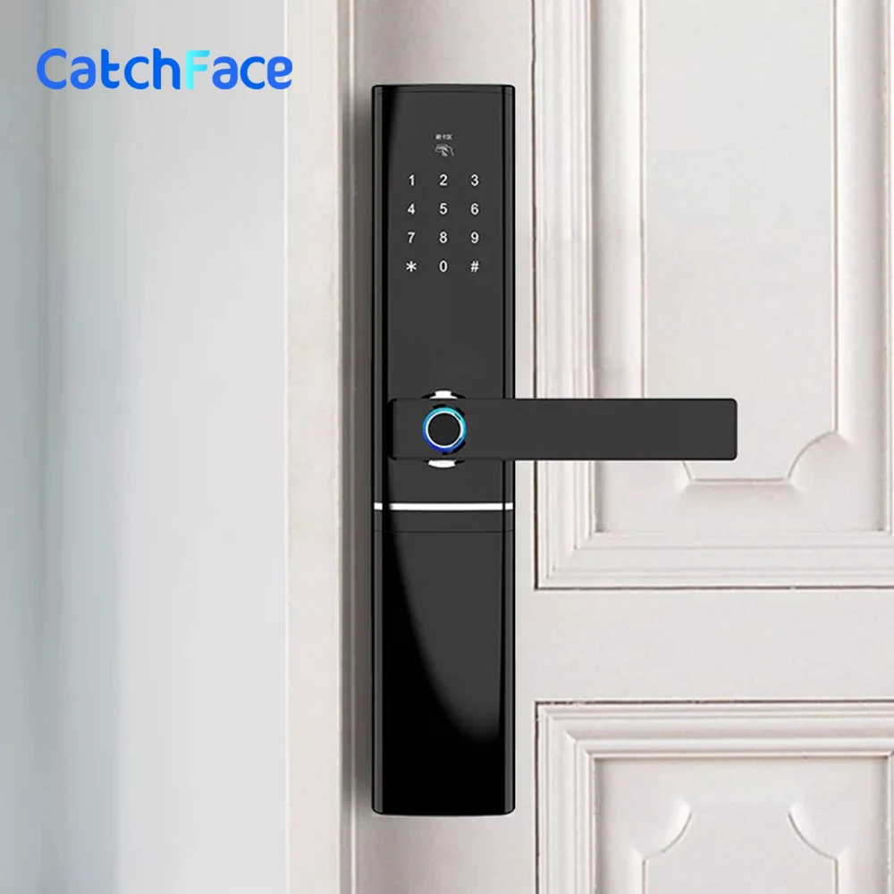 Biometric Electronic Fingerprint Door Lock Kyeless Smart Digital Safe Fingerprint, Code, Key Touch Screen Digital Password Lock