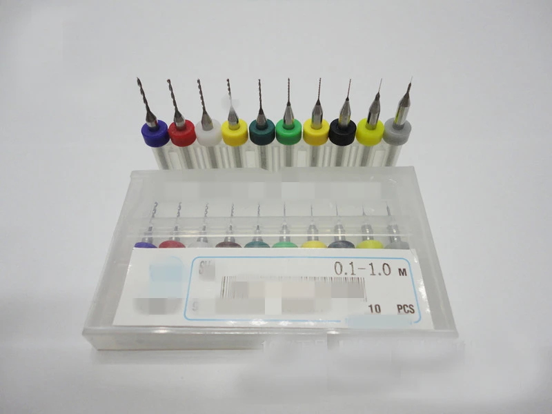10pcs MINI PCB PCB Print Circuit Board เจาะ 0.1-1.0mm 0.3-1.2mm 1.1- 2.0 มม.0.6-1.5 มม.เพชรแกะสลัก SMT แม่พิมพ์ฮาร์ดแวร์