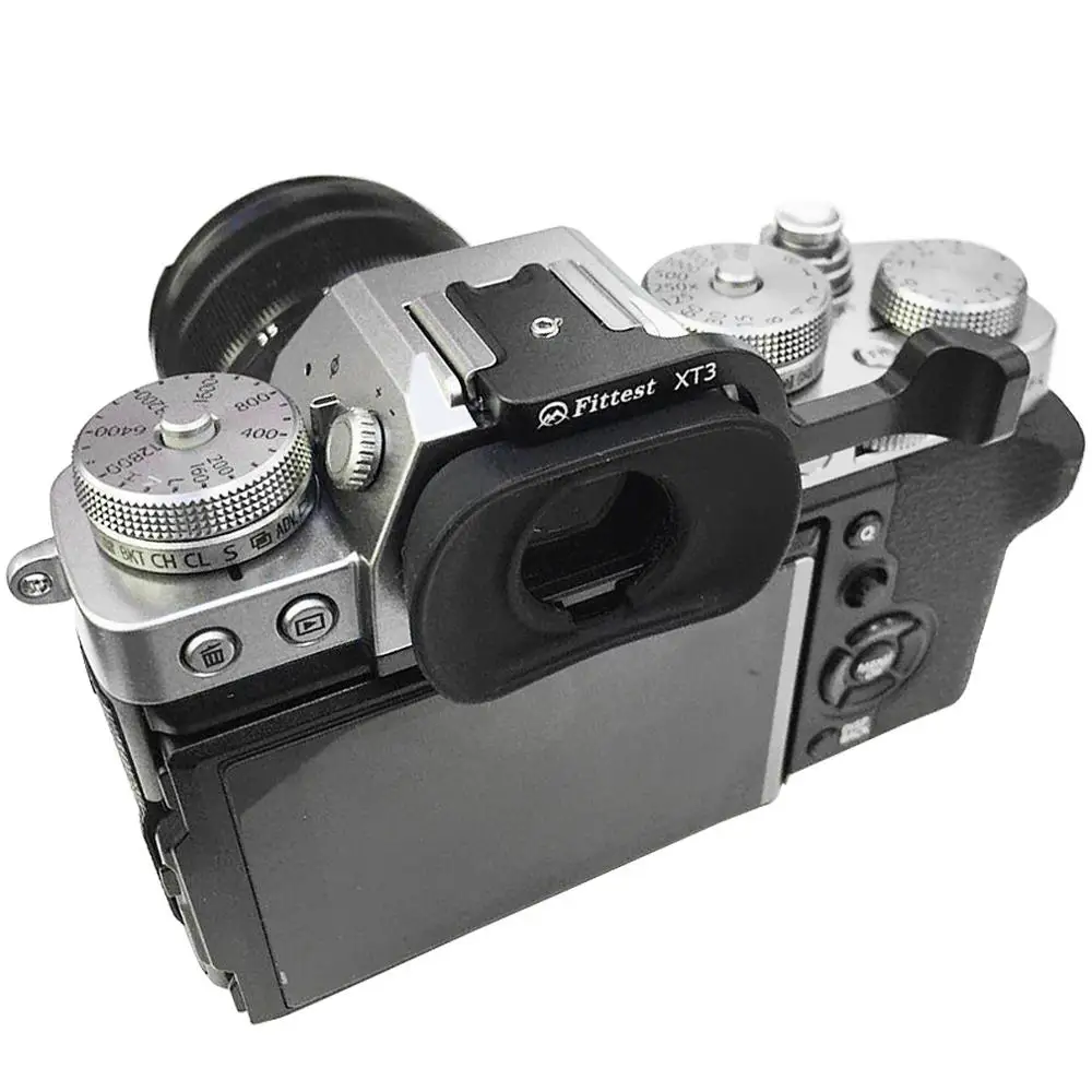 Metel Jempol Sepatu Panas Pegangan Tangan Hotshoe Bracket untuk Fuji XT3 X-T3 XT2 XT1