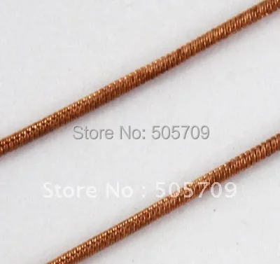 

10 Meters 1.5mm snake copper chain #20568