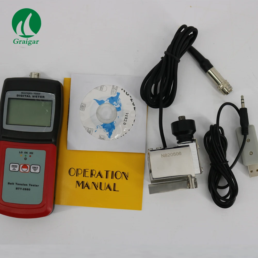 Belt Tension Meter BTT-2880 measuring instrument gauge tester tension tools