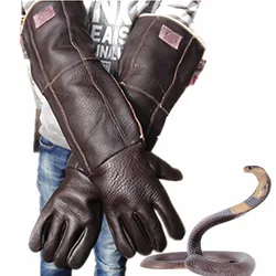 Anti bite gloves 60cm safety long gloves high quality for catch animal like dog,cat,reptile,snake Pets random color delivery