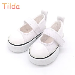 Tilda 6cm Toy Shoes For Doll Paola Reina 32cm,Fashion Sneakers for Dolls,1/4 Joint Toy Shoes for Corolle Accessories for Dolls