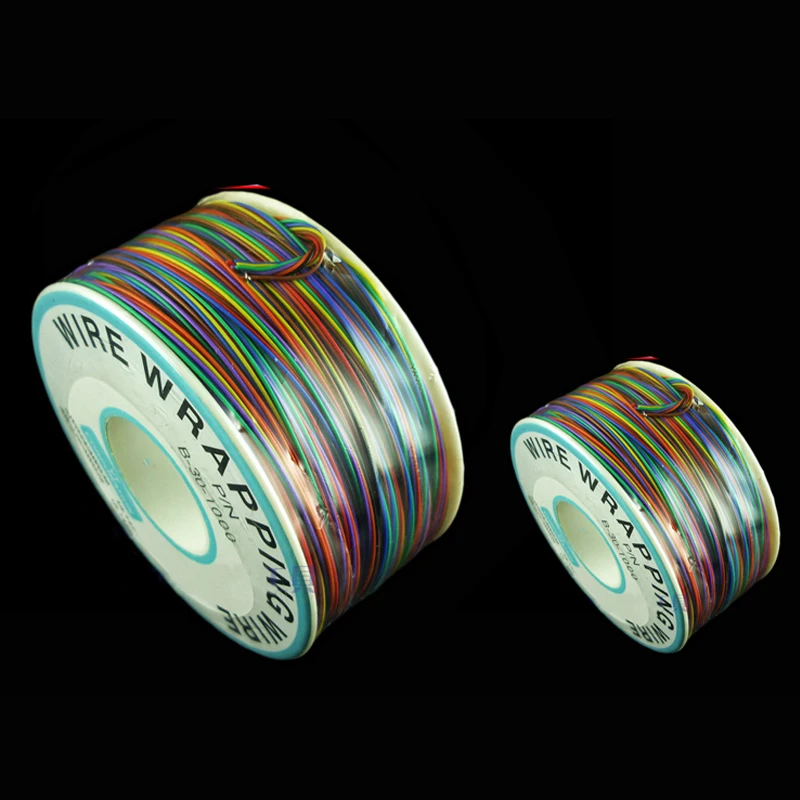 

1 шт. восемь видов цветов, обертка для проводов AWG30, линия электрической проволоки для материнской платы ноутбука, соединение печатной платы, сварка