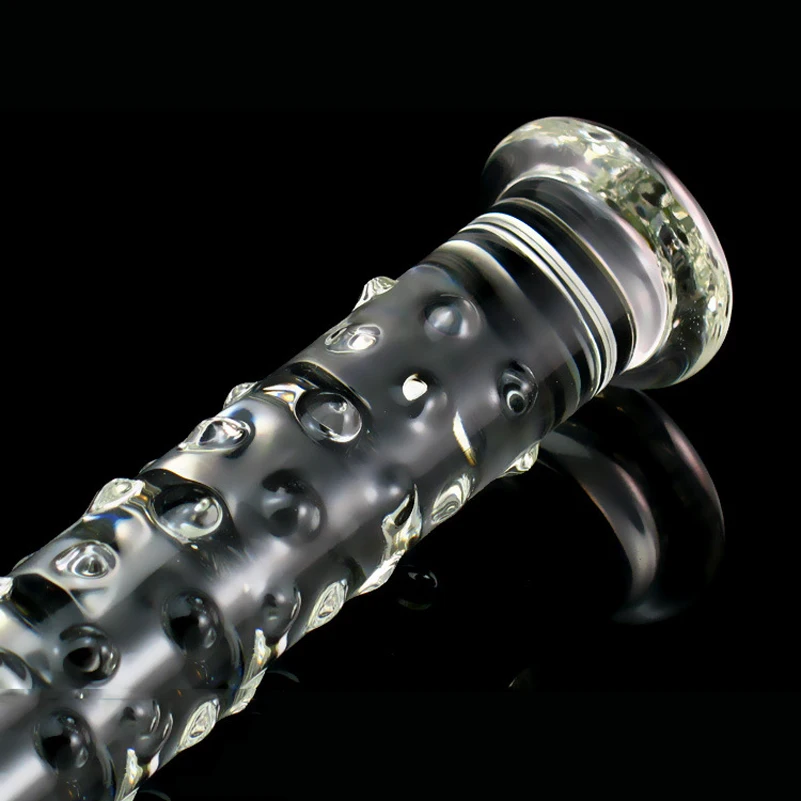11 Zoll riesigen Glas dildo großen Nubby strukturierte sinnliche Riesen  Penis Kristall Vagina Butt Plug Sexspielzeug für Frauen Masturbation 27*5cm 
