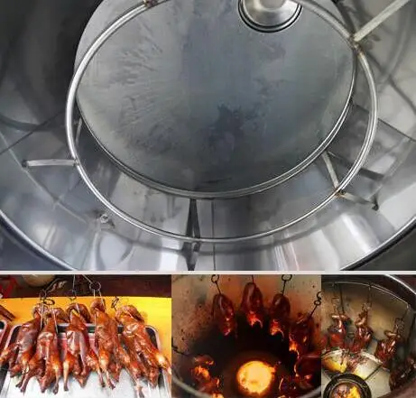 Estufa para asar pato de carbón, gran oferta, 15-18 Uds.