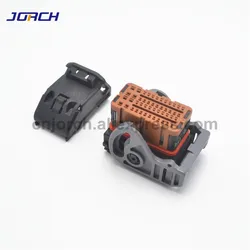 1 set 48pin way ecu automotive connector plug female molex wire brown connectors