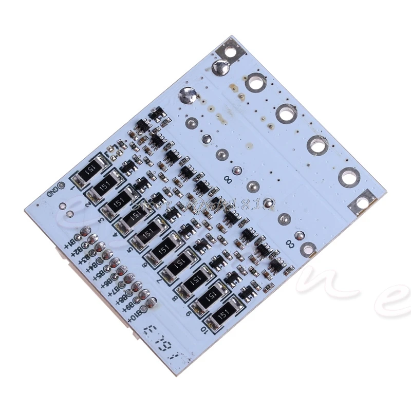 SIV 10S 36V Li-ion Lithium Cell 40A 18650 Battery Protection BMS PCB Board Balance Whosale&Dropship