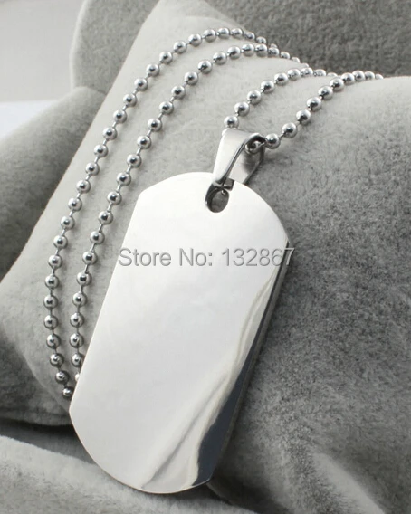 Lot 30pcs  in bulk Jewelry charms Stainless Steel flat The pet dog tag  Pendant  High Mirror polishing