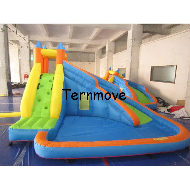 playground house games colorful outdoor Hot-selling indoor large Water slide / commercial inflatable slide