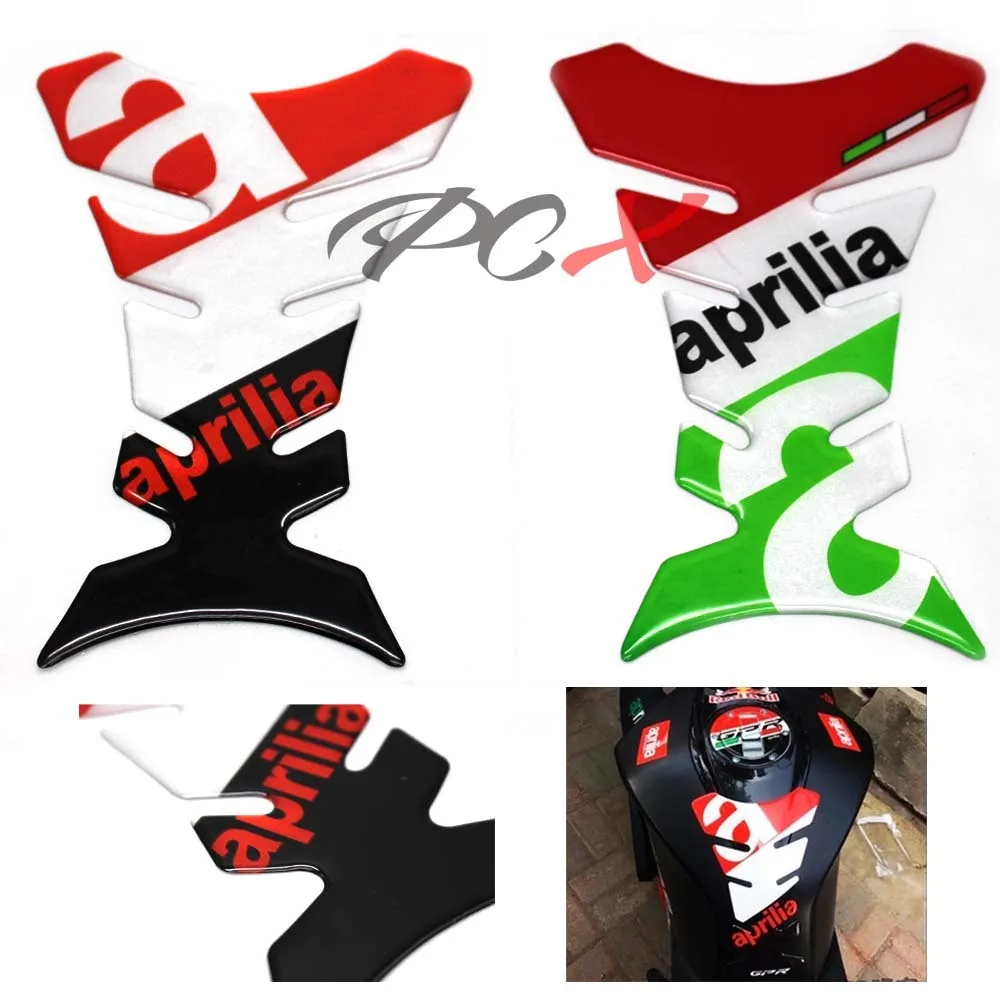 For Aprilia DORSODURO 750/1200. MANA. RSV MILLE / R Motorcycle 3D Rubber Sticker Gas Fuel Oil Tank Pad Protector Cover Decals