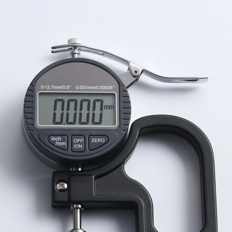 0.001mm Electronic Thickness Gauge 10mm Digital Micrometer Thickness Meter Micrometer Width Measuring Instruments Data Output