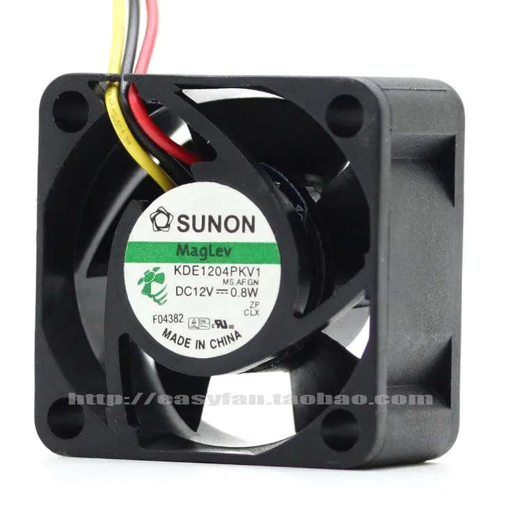 NEW SUNON KDE1204PKV1 4020 12V 0.8W 4CM Maglev cooling fan