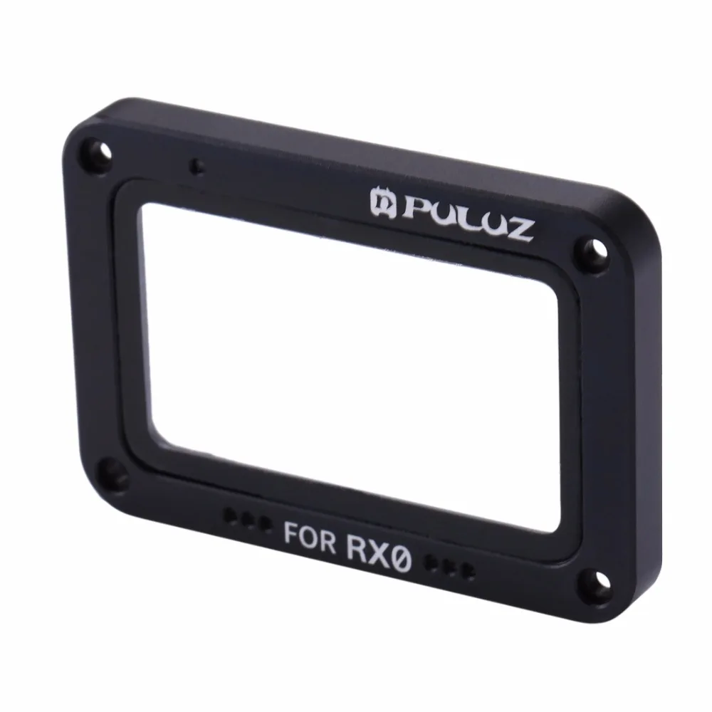 PULUZ For Sony RX0 /RX0 II Aluminum Alloy Flame+Tempered Glass Lens Protector & Screws and Screwdrivers For Sony RX0 Accessories