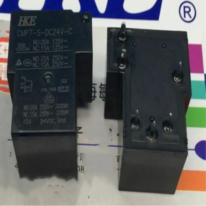Реле CMP7-S-DC24V-C 24 в пост. Тока 20A 250 в перем. Тока T90 HKE DIP6 HUIGANG 1 от C, новое и оригинальное