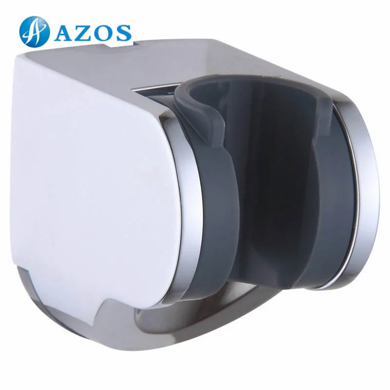 Bathroom Accessories Plastic ABS Handheld Showerhead Adjustable Bracket Holder Wall Mount Chrome Polished HSZ007