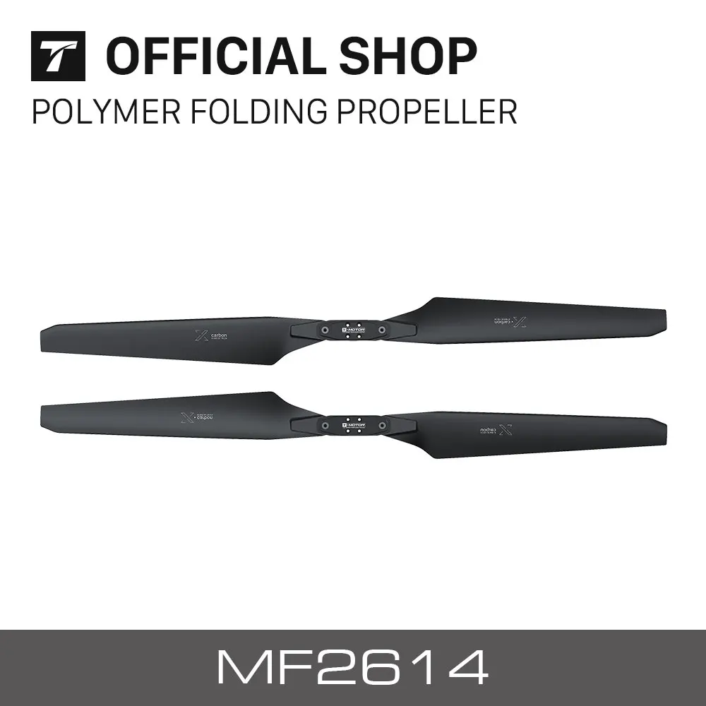 

T-MOTOR MF2614 Polymer Folding propeller Carbon fiber for rc multi-rotors VTOL Multicoptor Drone Aircraft RC Rotor