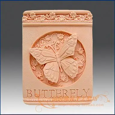 Butterfly  Silicone Soap mold candle mould DIY Carft molds S107