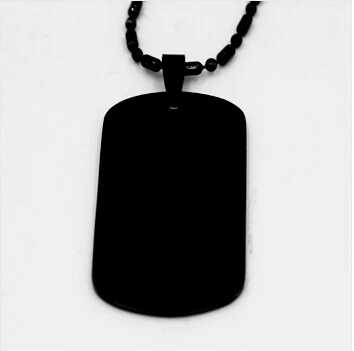 wholesale Man's Dog Tag cheap Stainless Steel  tags low price black dog tag hot sales custom pet id tags hl89