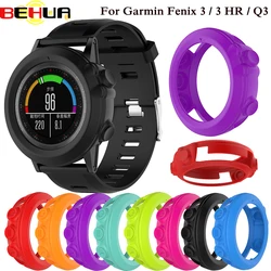 Soft Silicone Protective Case Protector Sleeve for Garmin Fenix 3 HR/Fenix 3/Fenix 3 Sapphire/Quatix 3/Tactix Bravo Band Cover