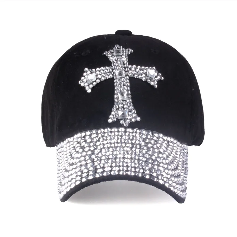 [YARBUU] Baseball Cap For Men & Women  2024 New Fashion Sun Hat The Adjustable 100% Cotton Rhinestone Cap Hat