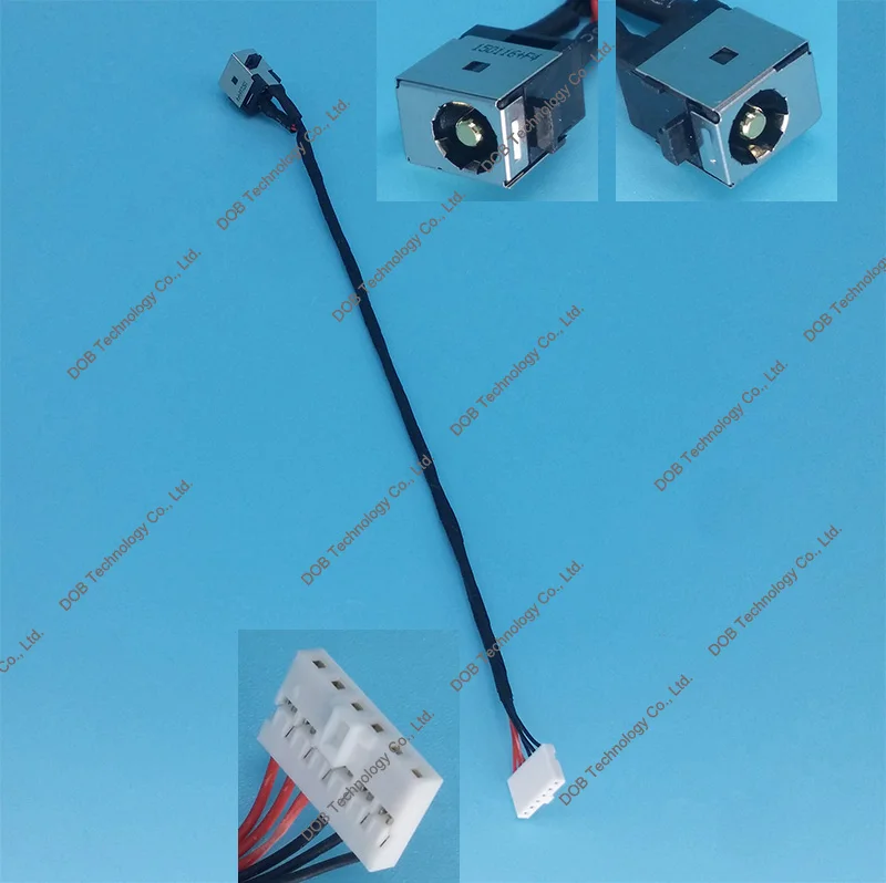 Cabo conector de energia ac dc para laptop, conector para asus k56 k56c k56ca k56cm x550 x550c x550cc x550cl x550ca