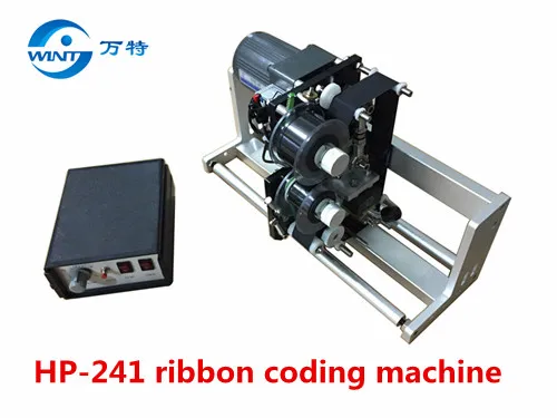 

HP-241 Automatic Synchronization Tracking Ribbon Thermal Coding Machine With Frame 300mm 400mm 500mm Combination Other Packager