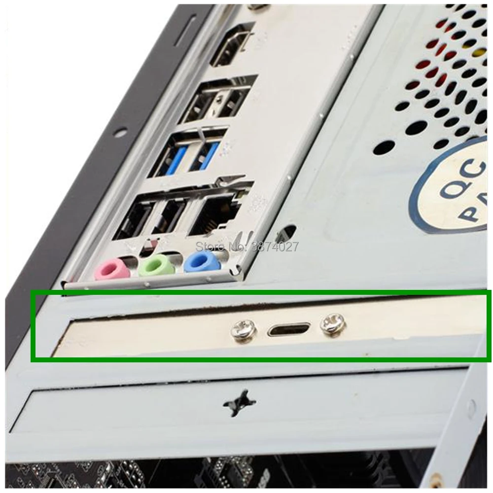 50 см тип C USB-C «мама» к материнской плате USB 3.0 20-контактный кабель для крепления на панели с задним кронштейном расширения панели PCI