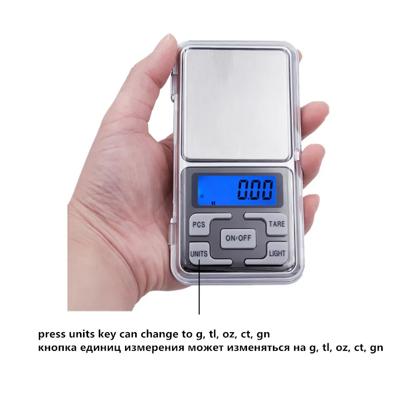 500g /0.1g balança Digital Electronic Scales Jewelry Scales Pocket Libra Gram Weight Scales For Kitchen LCD Display15% OFF