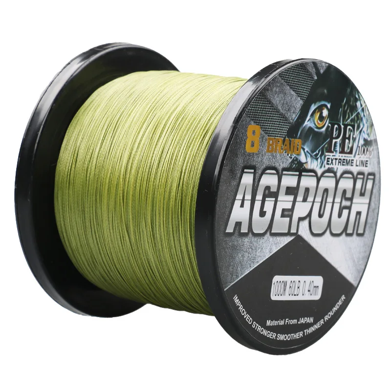 DORISEA 8 Strands 1000M Multifilament PE Braided Fishing Line Wire