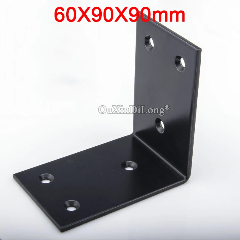 

NEW 6PCS Metal Thicken Furniture Corner Braces Right Angle Board Frame Furniture Shelf Support Brackets Reinforced Connectors