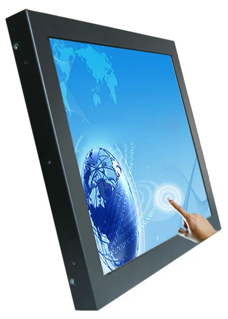 

19 inch Industrial Embedded Open Frame TFT LCD Monitor with Metal Case DVI/VGA/USB Ports for automation application