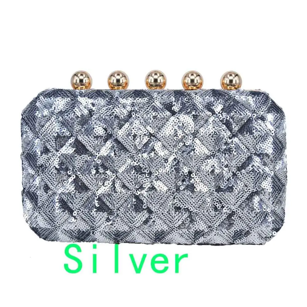 

Newest Women Clutch Bags Pink paillette Wristlets Ladies Wedding Purse Women Evening Bags Female pochette Handbags